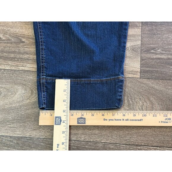 GLORIA VANDERBILT RHEA CAPRI JEANS STRETCH COMFORT WAIST WOMENS PLUS SIZE 18 - Picture 8 of 9